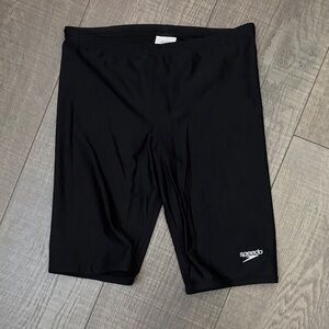 Speedo Black Competitive Jammer Swim Shorts